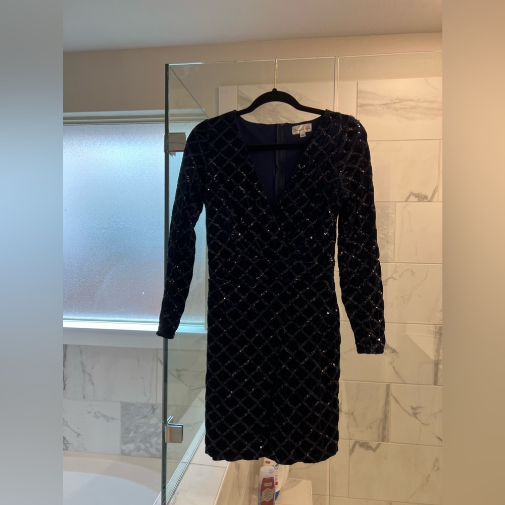 Honey and Rosie size L bejeweled mini dress. Perfect condition.